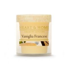 Heart & Home - Candela Piccola in cera di soia - Vaniglia Francese
